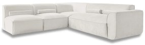 Krémovobiela rohová pohovka (ľavý roh) Flex Felix – Miuform