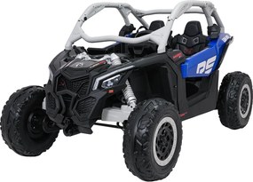 Ramiz Elektrická bugina Maverick Turbo RR pre deti modro-sivá + kolesá