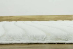 Kúpelňový koberček Premium 15 biely