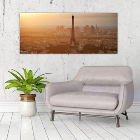 Obraz - Eiffelova veža (120x50 cm)