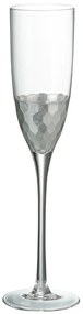 Pohárik na šampanské Silver - Ø 7 * 26 cm