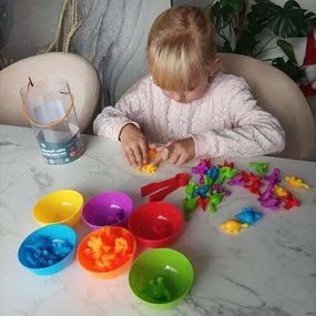 KIK Učíme sa farby a počty Dinosaurus 36el.