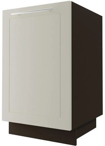 Kuchynská skrinka D1D/50 Quantum vanilla mat/lava