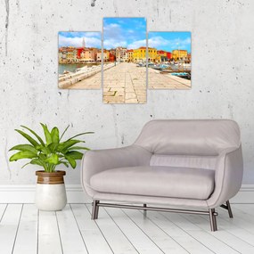 Obraz - Staré istrijské mesto v Poreči, Chorvátsko (90x60 cm)