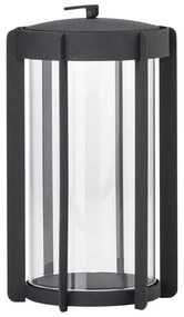 Čierny LED lampáš na USB (výška 25 cm) Firefly – Zone