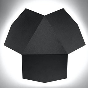 Nástenná lampa Iowa BLACK A-425