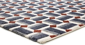 Modrý koberec 133x190 cm Amara – Universal