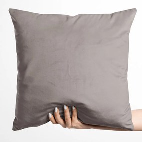 Biante Zamatová obliečka na vankúš Velvet Prémium SVP-015 Latte 30 x 50 cm