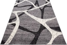 TA Koberec D319C SIVÁ LACNÁ PP CRM Rozmer: 130x190 cm