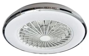 LED Stropné svietidlo s ventilátorom OPAL LED/48W/230V + diaľkové ovládanie