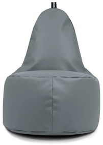 Čierny sedací vak z imitácie kože Lull XL – So Soft?