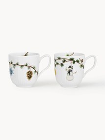 Súprava ručne vyrobených porcelánových šálok Hammershøi, 2 ks