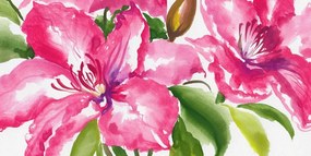 Obraz maľované kvety