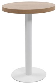 Bistro stolík bledohnedý 60 cm MDF 286420