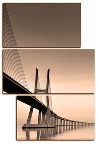 Obraz na plátne - Most Vasco da Gama - obdĺžnik 7245FD (105x70 cm)