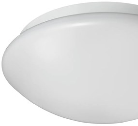 Stropné svietidlo Fury, 1x biele PVC tienidlo, w