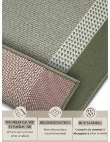 Zelený koberec 200x290 cm Band – Hanse Home