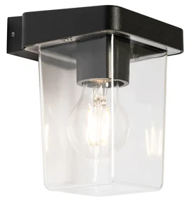 Moderná vonkajšia nástenná lampa čierna IP54 - Chimay
