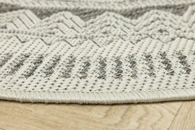 Koberec JEANS 19347/P19 grafitový kruh