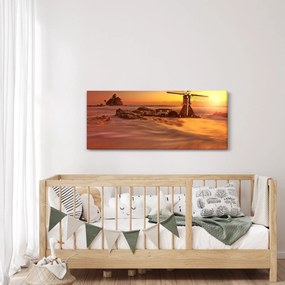 Obraz - Západ slnka (120x50 cm)
