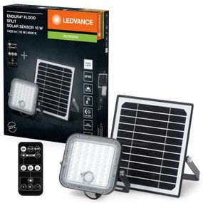 Ledvance - LED Solárny reflektor so senzorom FLOOD SPLIT LED/10W/3,2V IP65 + DO