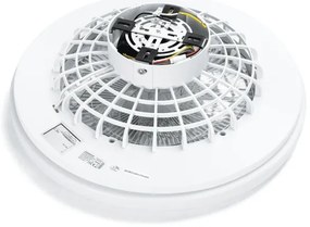 Aigostar - LED Stmievateľný stropný ventilátor LED/40W/230V 2700-6500K + DO biela
