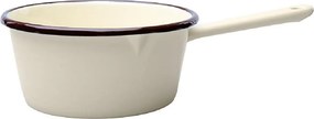 EMALIA Smaltovaný hrniec 16cm 1,23l krémový
