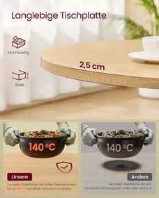 Jedalenský stôl KDT082Y02