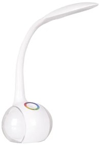 LED RGBW Stmievateľná dotyková stolná lampa COSMOS LED/6,5W/230V biela