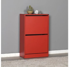 Adore Furniture Skrinka na topánky 84x51 cm červená AD0122