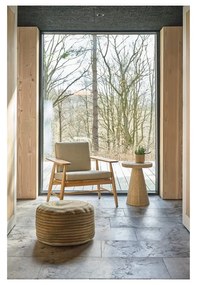 Okrúhly odkladací stolík ø 40 cm Varel – Villa Collection
