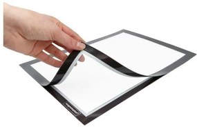 Samolepiaci rámček Magnetoplan Magnetofix A4 - 2 ks, sivá