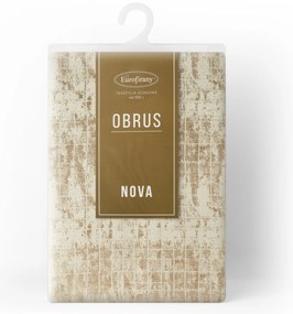 OBRUS ALINA 140X300 CM BÉŽOVÝ