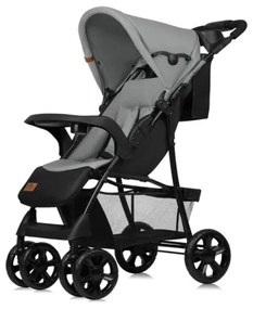 Lionelo - Športový kočík EMMA PLUS šedá/čierna