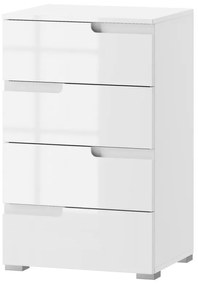 Komoda Selene 2 50 cm biela mat/lesk