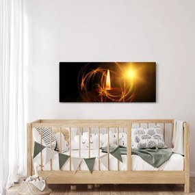 Obraz sviečky (120x50 cm)