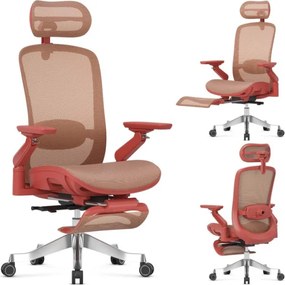 Kancelárska stolička LeadPro 8.7 Red