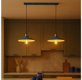 Brilagi - LED Luster na lanku FLAMENGO 2xE27/60W/230V modrá