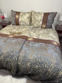 Obliečky bavlnené Charlote TiaHome - 1x Vankúš 90x70cm, 1x Paplón 140x200cm