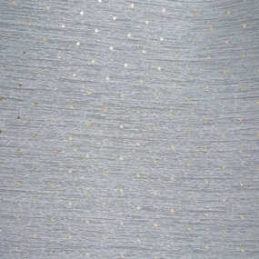 Sivá záclona na krúžkoch SIBEL 140x250 cm