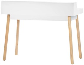 Písací stôl Eaton 110 - v85 x 110 x 60 cm - Biela