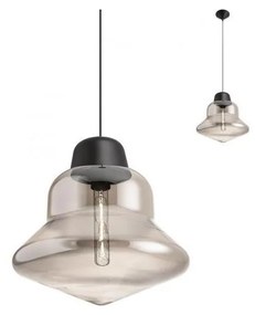 Redo 01-1771 - Luster na lanku AMNO 1x/E27/42W/230V pr. 33 cm šedá