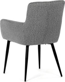 Jedálenská stolička sivá DCH-P3146 SIL2