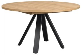 Rozkladací jedálenský stôl Maddock 135 × 135 × 75 cm