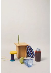 Fialová LED stmievateľná stolová lampa (výška 25 cm) Magic – Hübsch