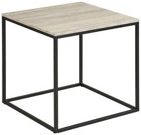 Odkladací stolík v dekore kameňa 45x45 cm Vita – House Nordic