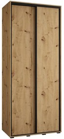 Skriňa 45 Canaris 1 110 artisan/čierna