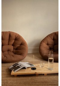 Súprava 2 nočných stolíkov z borovicového dreva v prírodnej farbe Karup Design Dock Natural