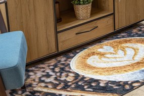 Protišmykový koberec / behúň ANDRE 33210 hnedý