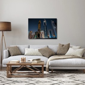 Obraz nočného mesta (70x50 cm)
